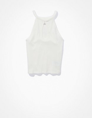 AE High Neck Cut-Out Halter Top