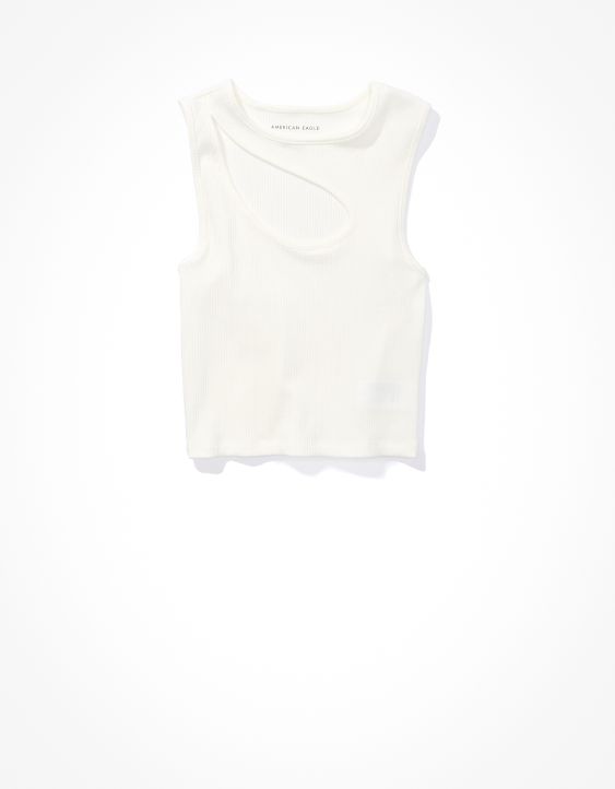 AE High Neck Cut-Out Tank Top