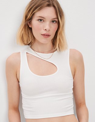 AE High Neck Cut-Out Tank Top