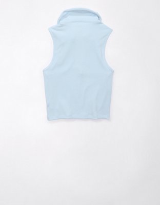 AE Cropped Polo Tank Top