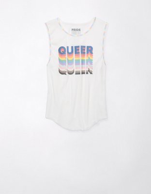 Женские топы American Eagle AE Pride Graphic Tank Top — фото 3