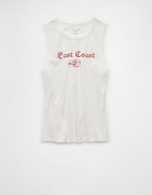 AE Boyfriend Destination Graphic Muscle Tank Top