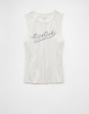 AE Boyfriend Destination Graphic Muscle Tank Top