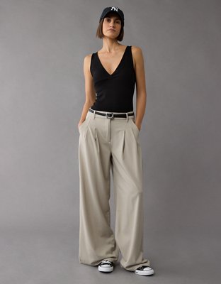 AE Main Squeeze Wrap Front V-Neck Bodysuit