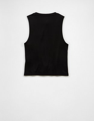 AE Button-Up Tank Top
