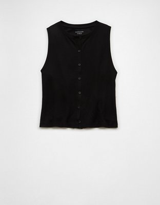 AE Button-Up Tank Top