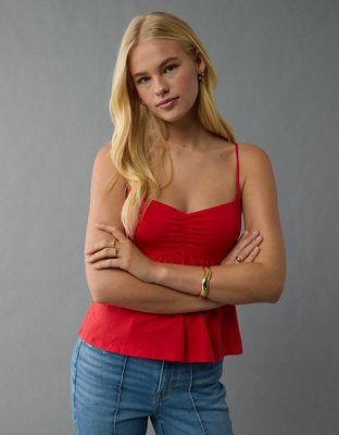 AE Sweetheart Cinch Babydoll Tank Top