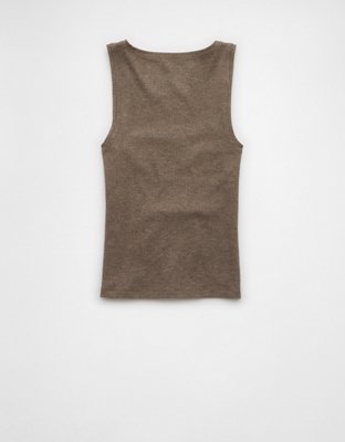 AE Plush Square Neck Tank Top