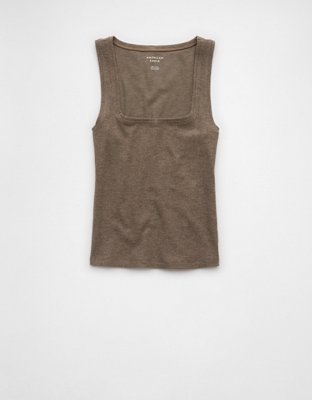 AE Plush Square Neck Tank Top