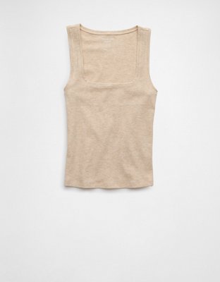 AE Plush Square Neck Tank Top