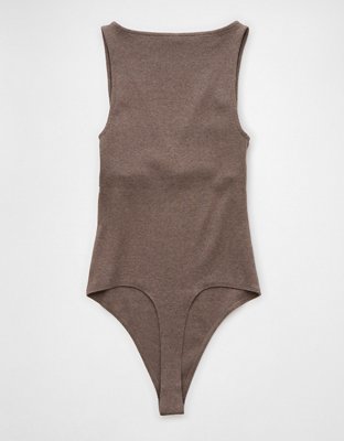 AE Main Squeeze Wrap Front V-Neck Bodysuit