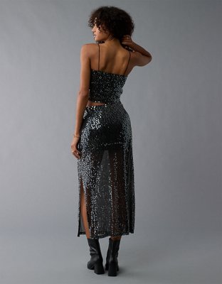Женские топы American Eagle AE Sequin Cami — фото 4