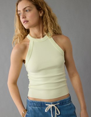トップス 05AW THE HIGH STREETS U-Neck Tank top Buy SLUB JERSEY HI LOW TANK | Johnny Was