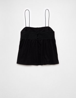 AE Sunchaser Knit Lace Trim Cami