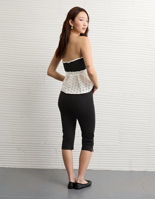 AE Eyelet Babydoll Tube Top