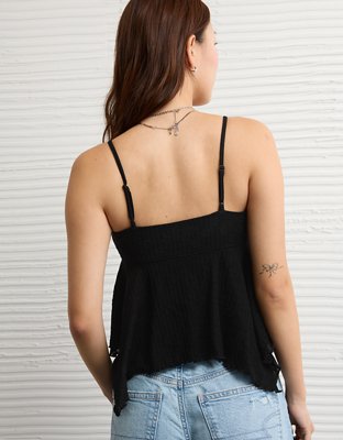 AE Lace Handkerchief Hem Tank