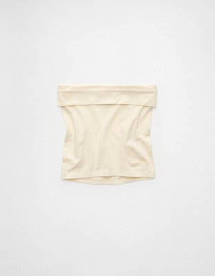 AE Pride Foldover Graphic Tube Top