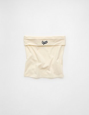 AE Pride Foldover Graphic Tube Top