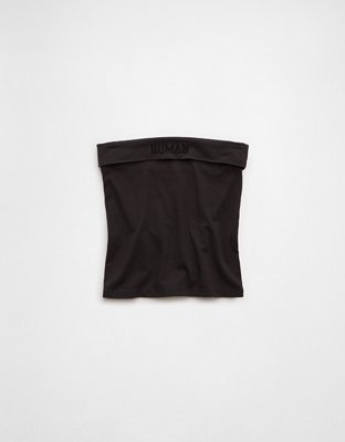 AE Pride Foldover Graphic Tube Top