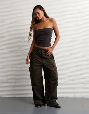 AE Pride Foldover Graphic Tube Top