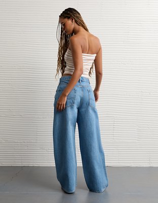 AE Pride Striped Foldover Tube Top
