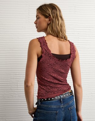AE Lacey Scoop Neck Tank Top