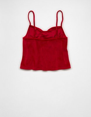 AE Velvet Bow Swing Tank Top