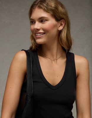 AE Deep V-Neck Tank Top