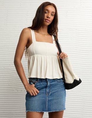 AE Soft & Sexy Babydoll Tank Top | American Eagle