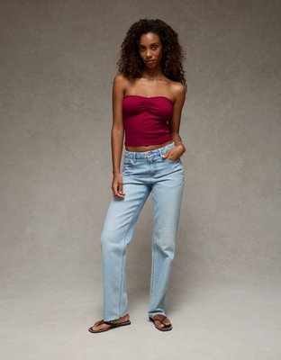 AE Cinched Tube Top | American Eagle