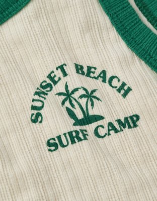 Débardeur contrasté à col cranté AE