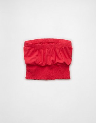 AE Sunchaser Cropped Bubble Tube Top