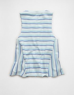 AE Crew Neck Swing Tank Top | American Eagle
