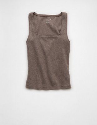 AE Main Squeeze Square Neck Tank Top