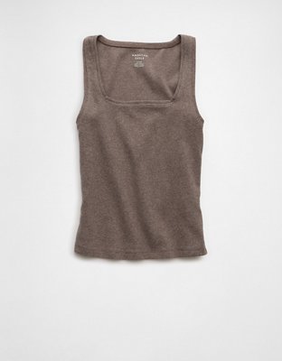 AE Main Squeeze Square Neck Tank Top
