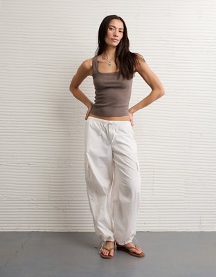 AE Main Squeeze Square Neck Tank Top