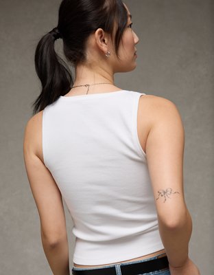 AE Main Squeeze Square Neck Tank Top