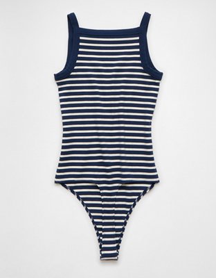 AE Main Squeeze High Neck Bodysuit | American Eagle