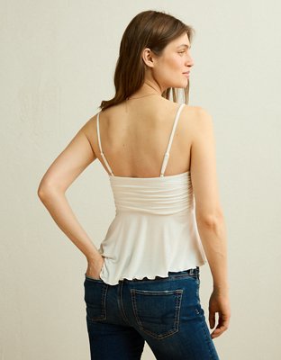 AE Soft & Sexy Asymmetrical Hem Tank Top | American Eagle