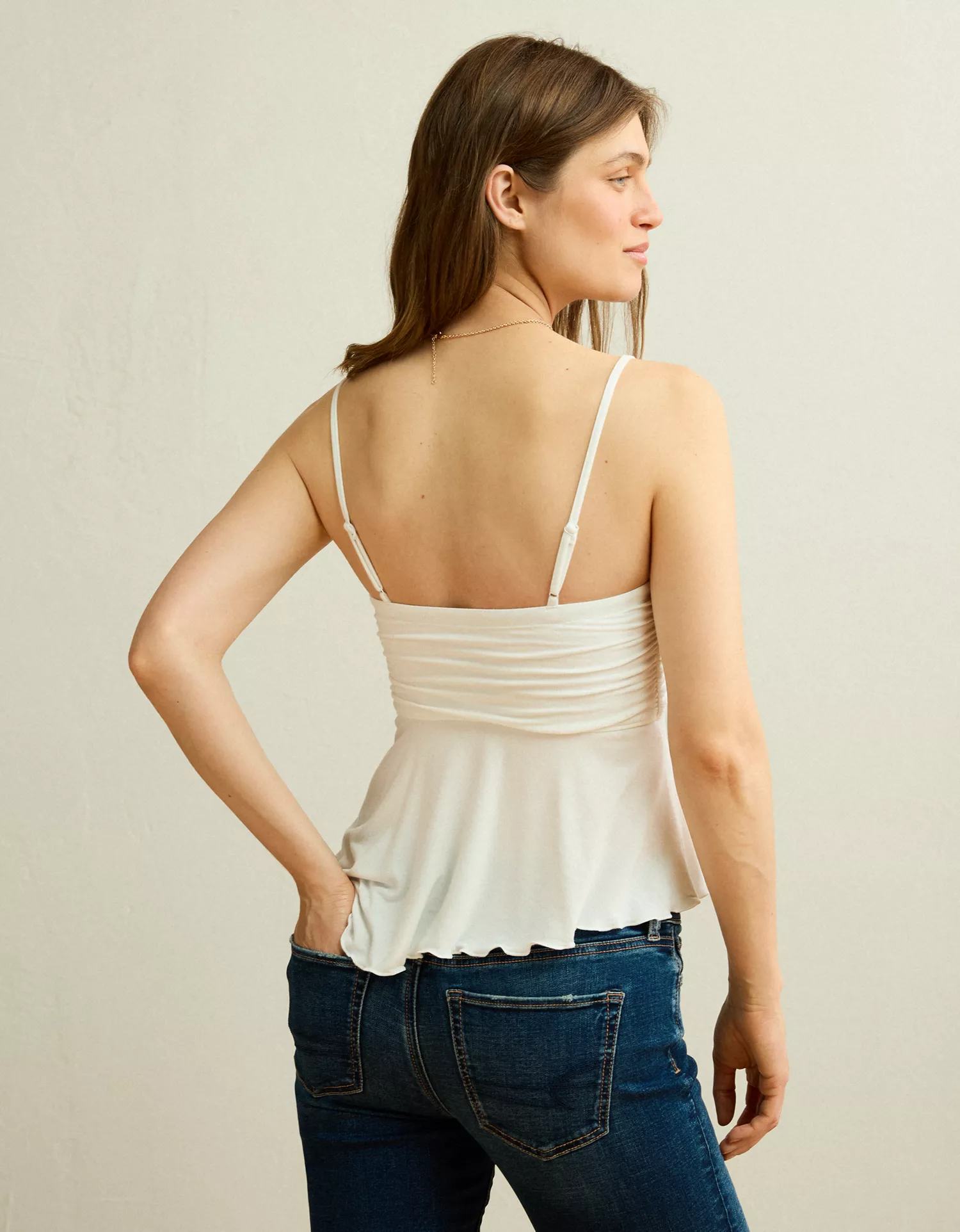 AE Soft & Sexy Asymmetrical Hem Tank Top - thumbnail 7