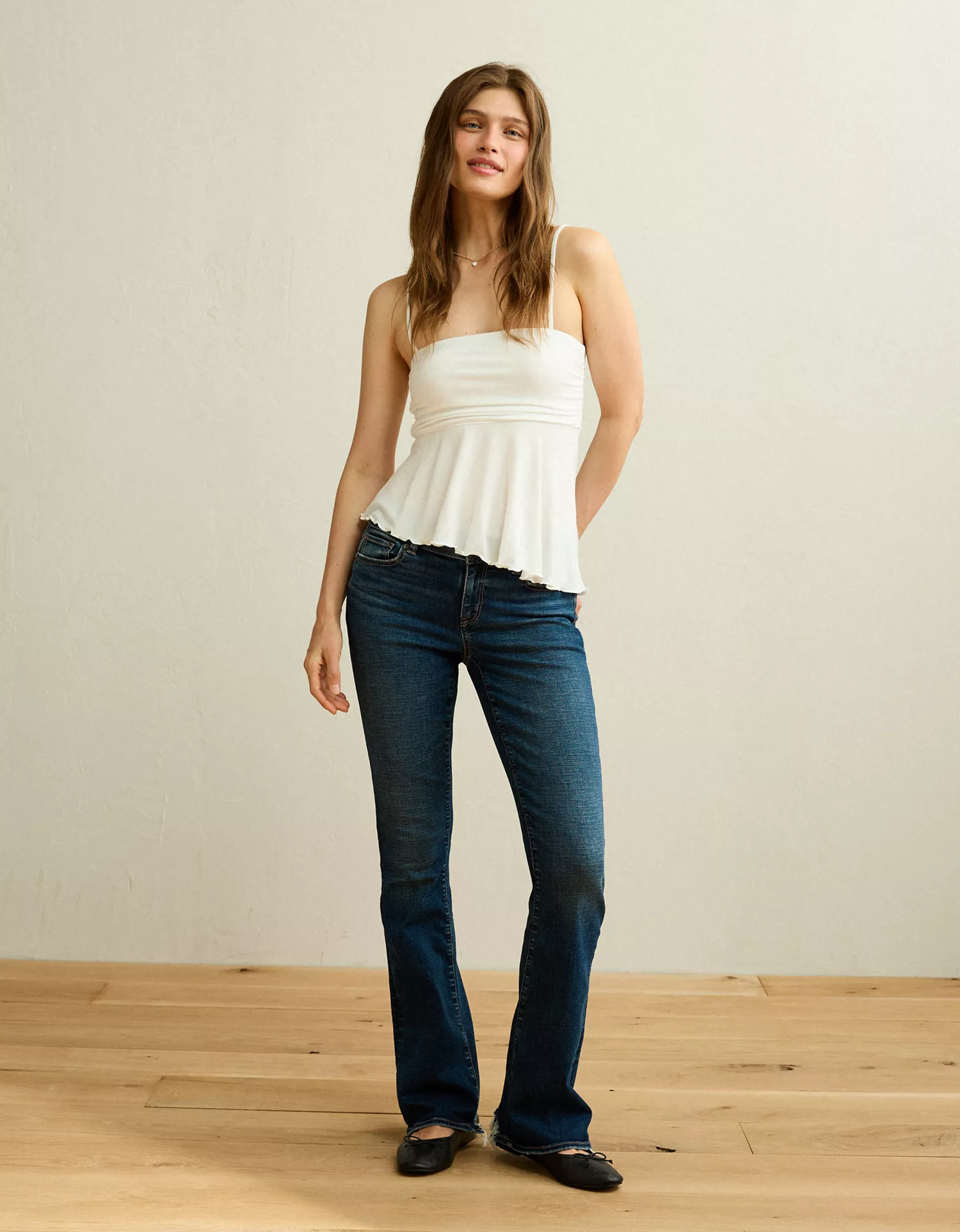 AE Soft & Sexy Asymmetrical Hem Tank Top - thumbnail 6