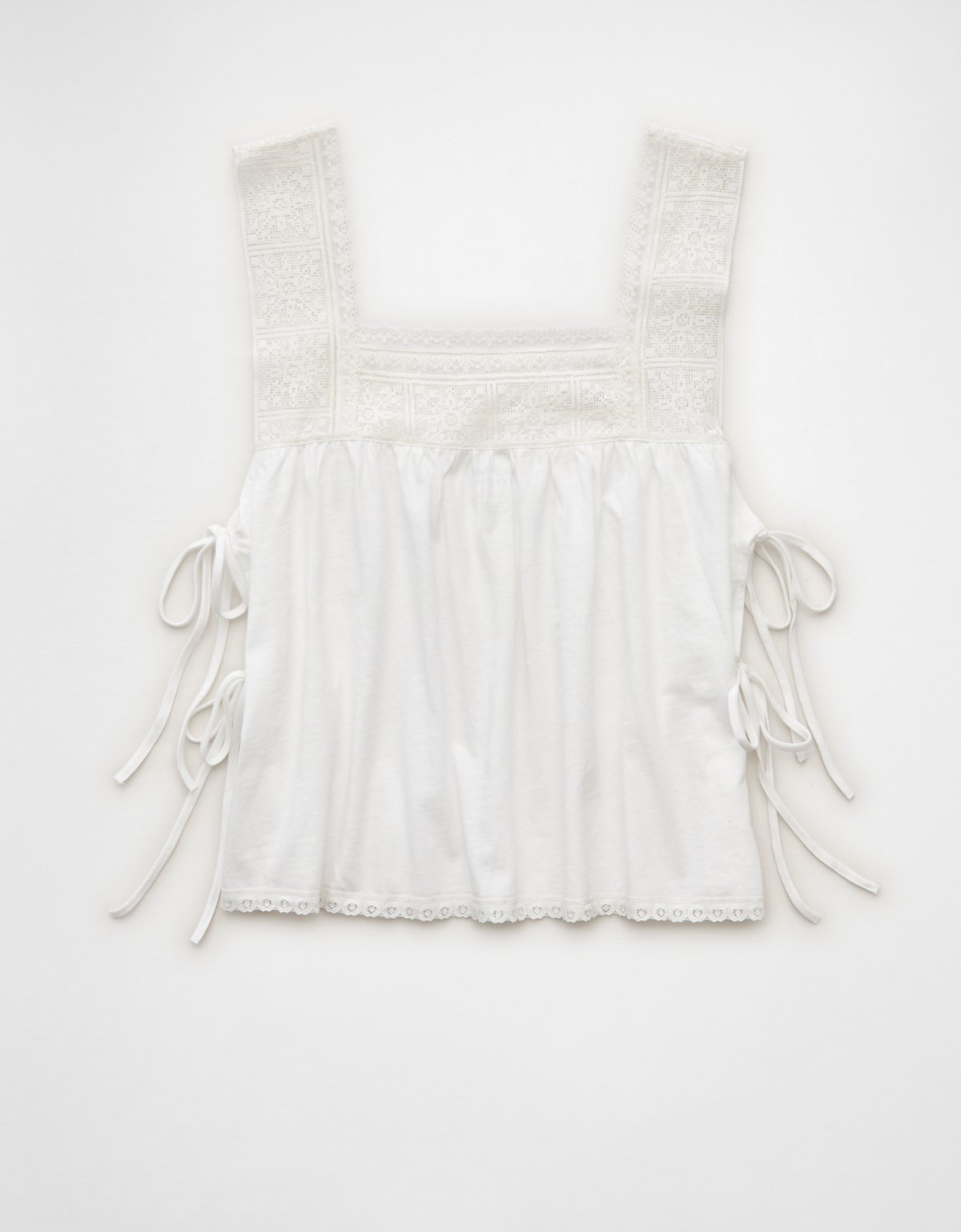 AE Sunchaser Square Neck Lace Tank Top - image 4