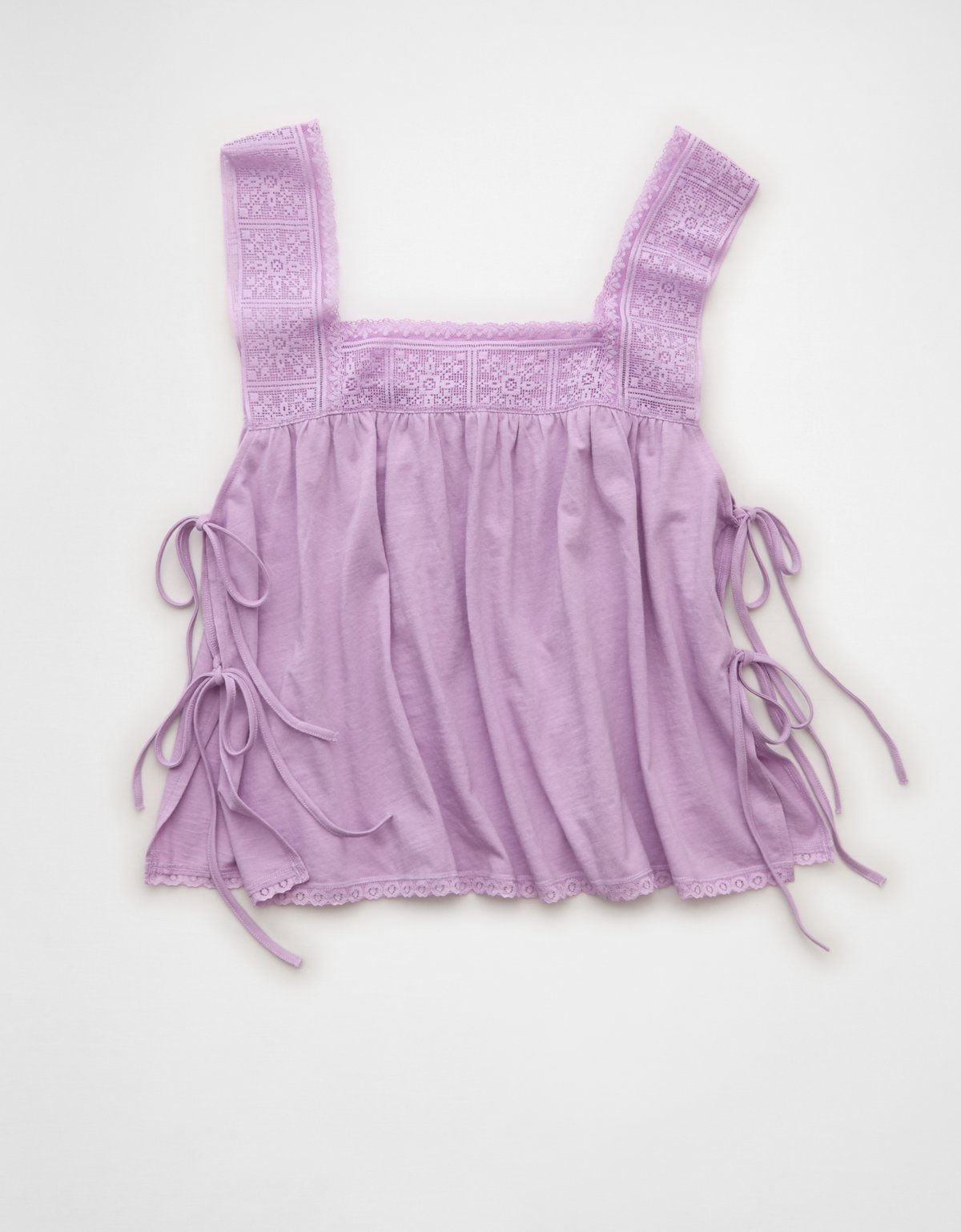 AE Sunchaser Square Neck Lace Tank Top - image 3