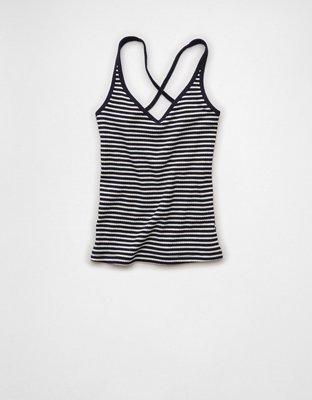 AE Cross-Back Strappy Tank Top
