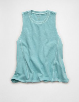 AE Crew Neck Swing Tank Top | American Eagle