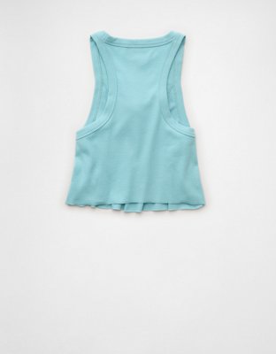 AE Cropped Racerback Tank