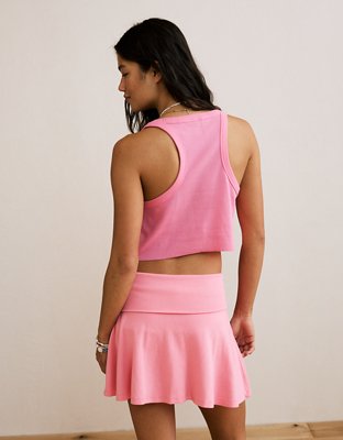 AE Cropped Racerback Tank