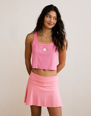 AE Cropped Racerback Tank