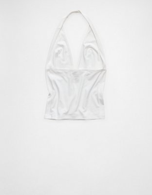 AE Deep V-Neck Halter Top