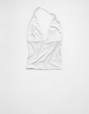 AE Deep V-Neck Halter Top
